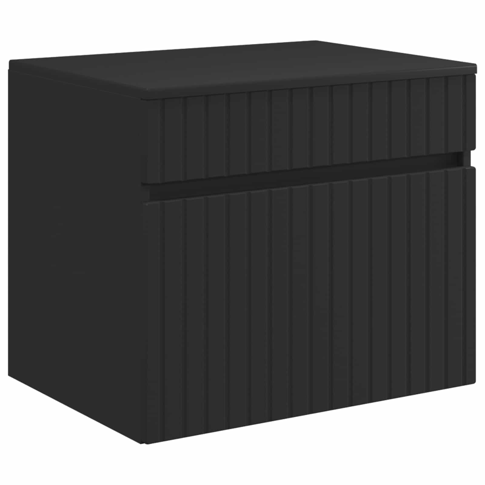 vidaXL Badkamerkastenset 3 st Wit 49 x 44,5 x 65 cm Bewerkt hout