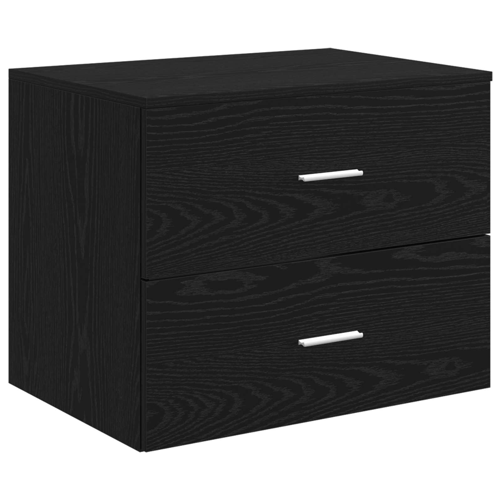 vidaXL Badkamermeubelset 3 st Wit 49,5 x 44,5 x 66 cm Bewerkt hout