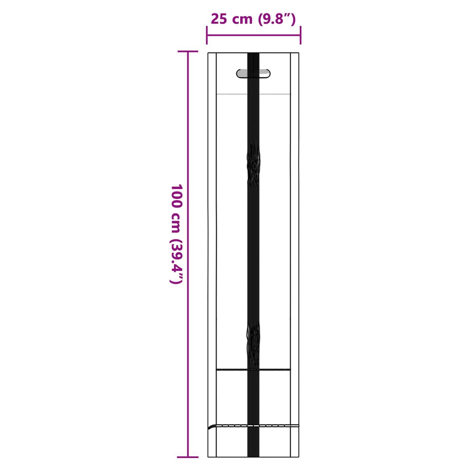 vidaXL Zandzakken 10 pcs Donkergroen 120 x 27 cm HDPE