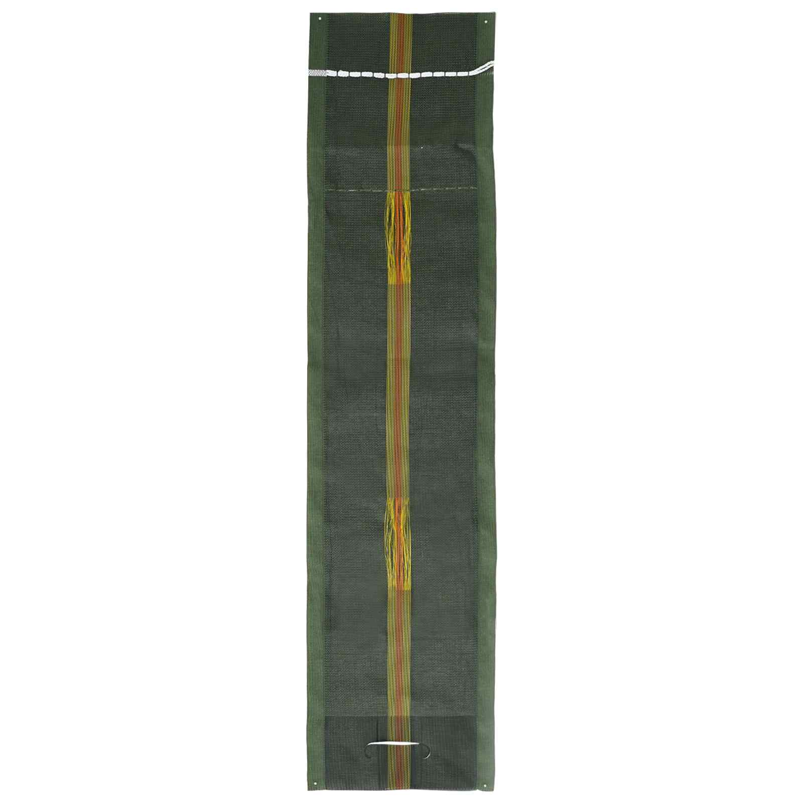vidaXL Zandzakken 10 pcs Donkergroen 120 x 27 cm HDPE