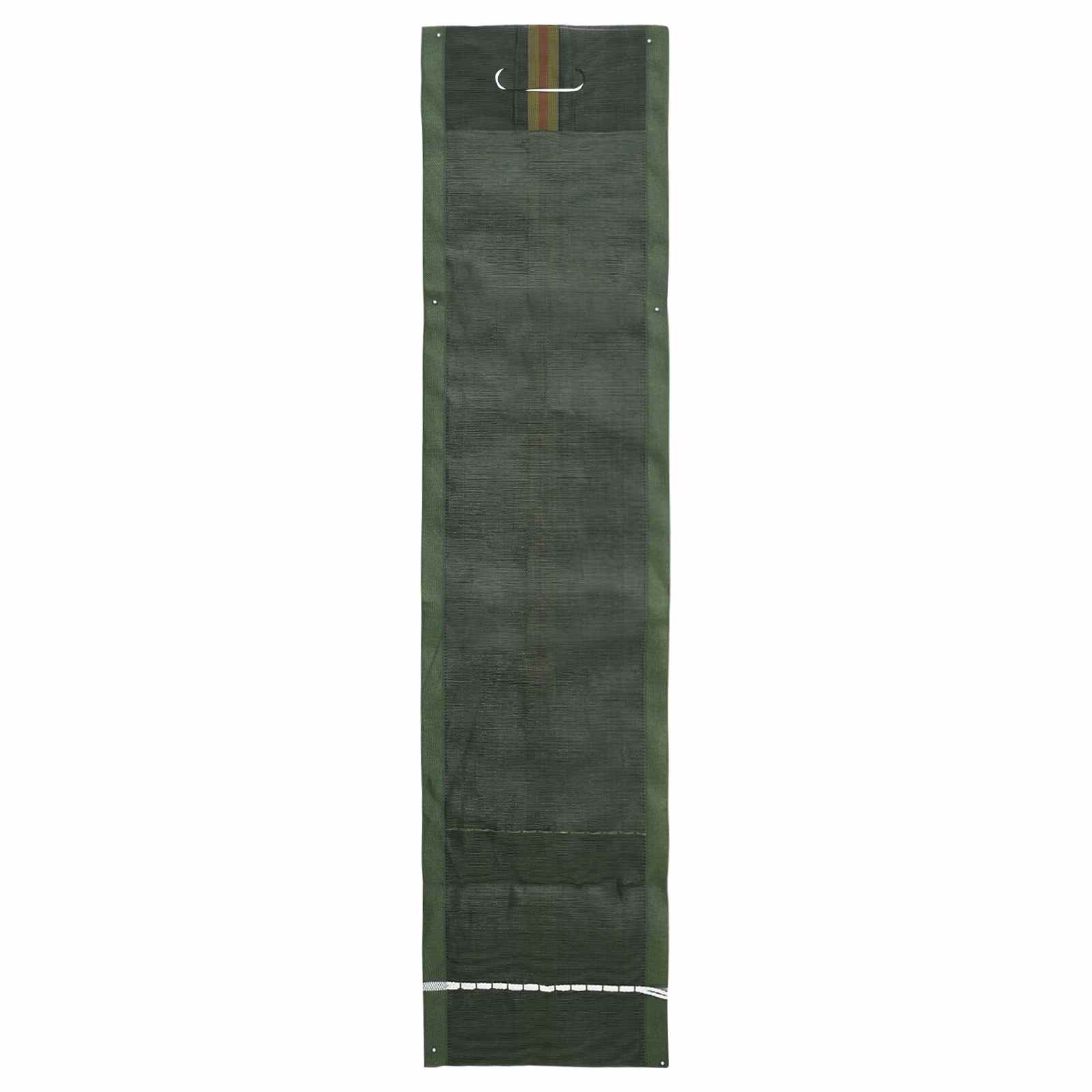 vidaXL Zandzakken 10 pcs Donkergroen 120 x 27 cm HDPE