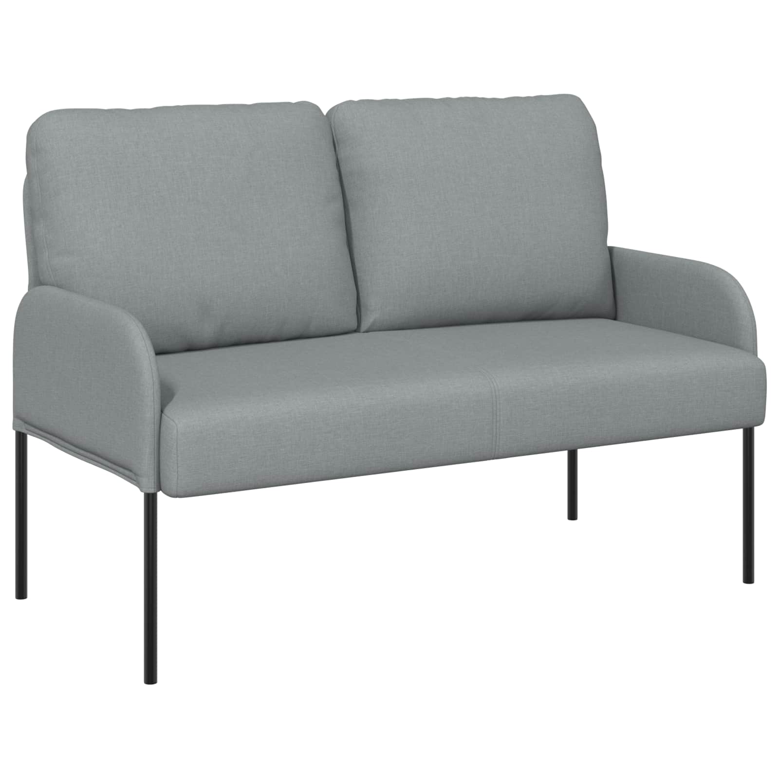 vidaXL Sofa-Sets 3 pcs Lichtgrijs 115 x 56 x 80 cm Multiplex