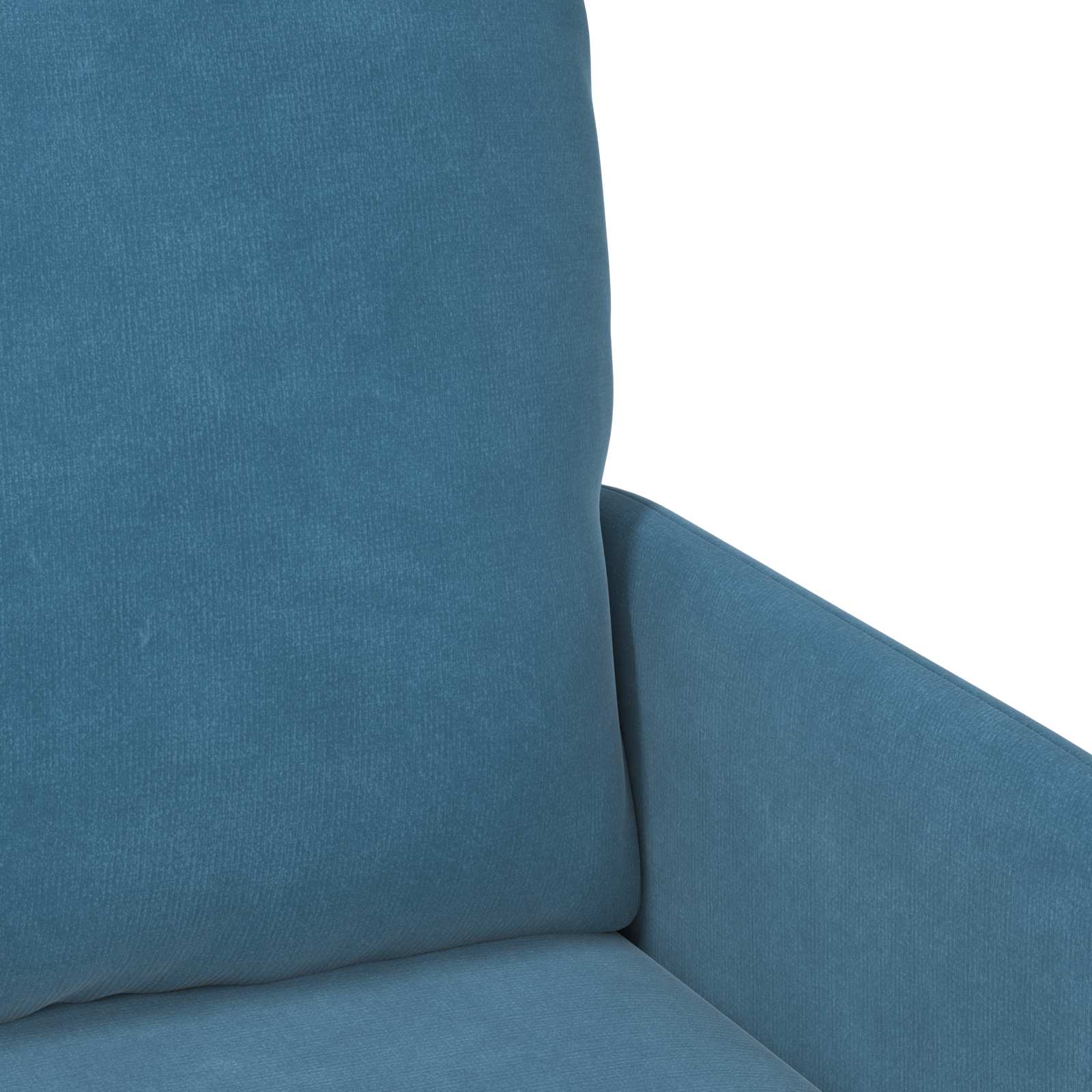 vidaXL Sofa-Sets met kussen 3 pcs Blauw 115 x 56 x 80 cm Multiplex