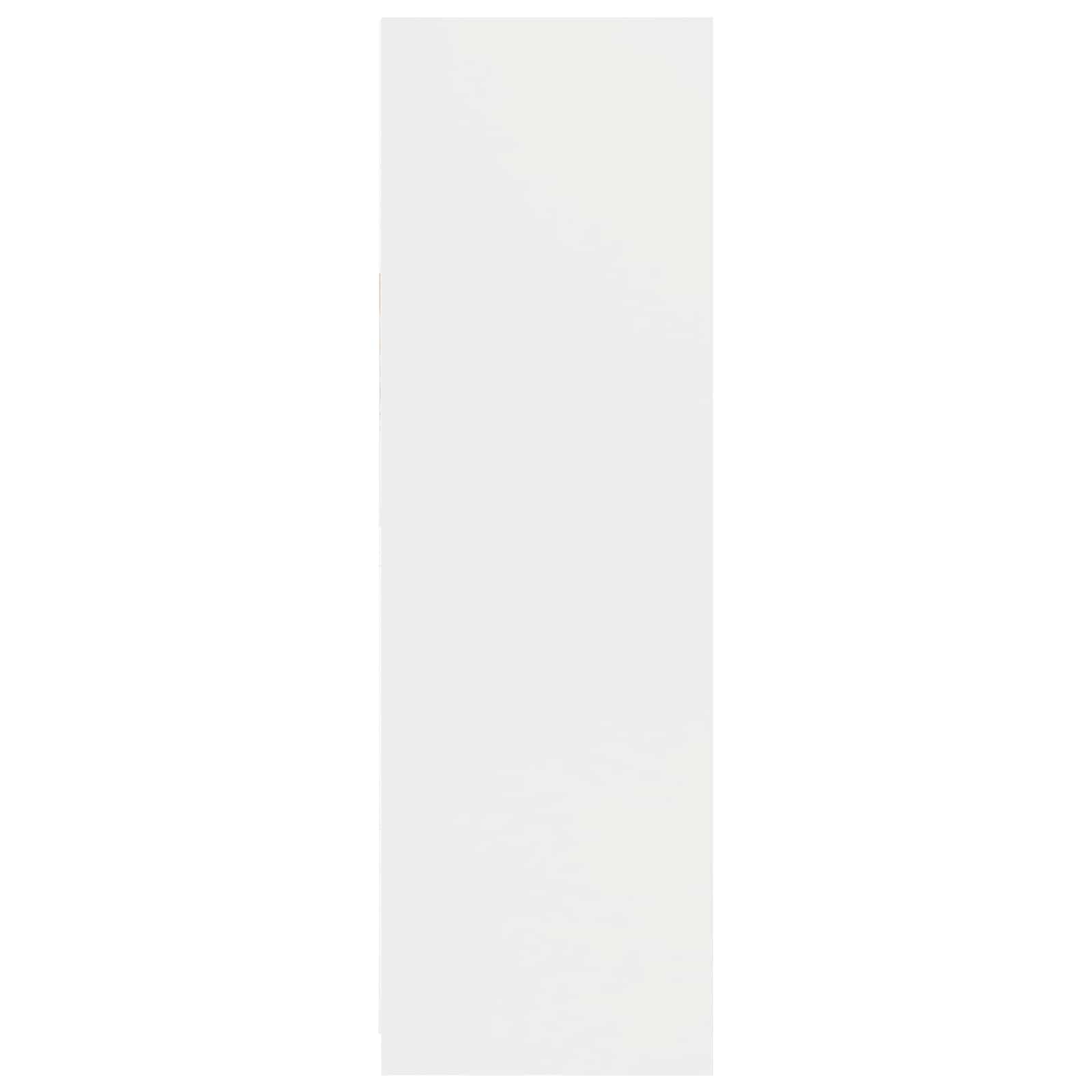 vidaXL Badkamer Kast met lade Wit 79,5 x 49 x 156 cm Bewerkt hout