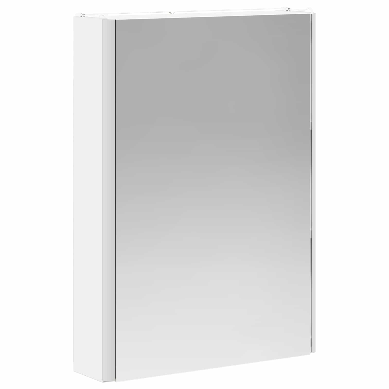 vidaXL Badkamerkastenset 5 pcs Wit 43 x 11,5 x 60,5 cm Bewerkt hout