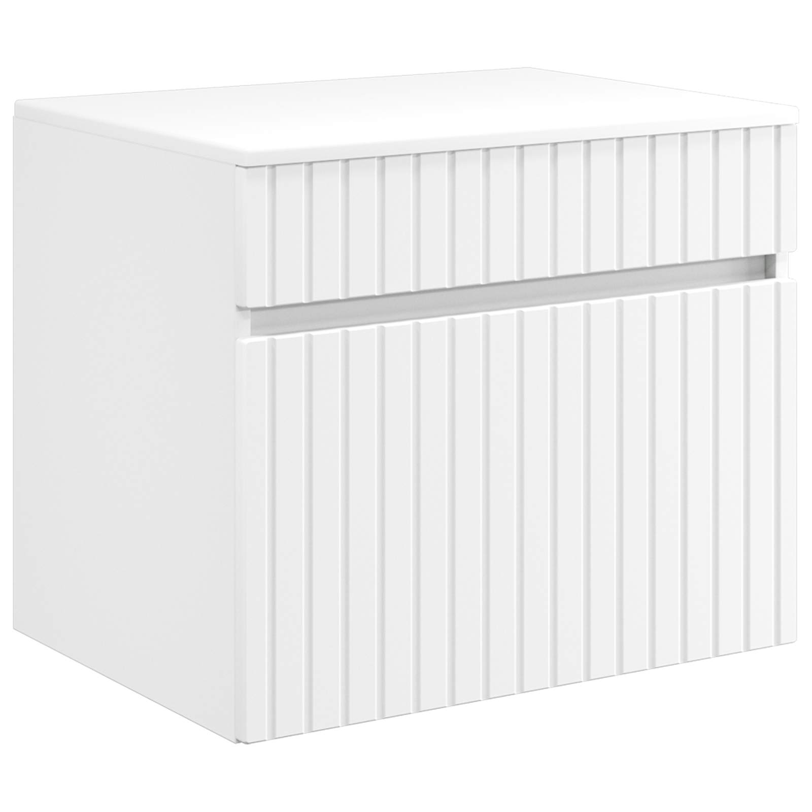 vidaXL Badkamerkastenset 5 pcs Wit 53 x 15,5 x 70 cm Bewerkt hout