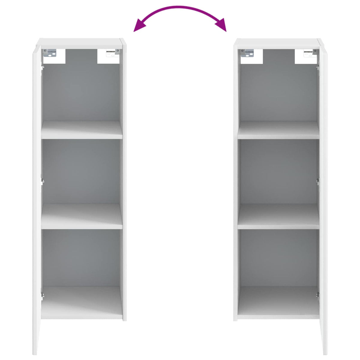 vidaXL Badkamermeubelset 6 pcs Wit Bewerkt hout en glas