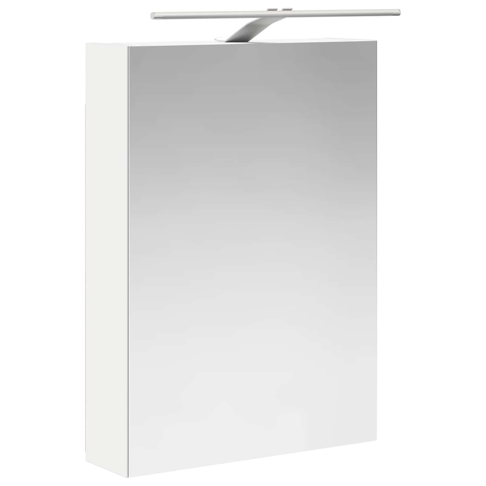 vidaXL Badkamerkastenset 5 pcs Wit 50 x 14,5 x 70 cm Bewerkt hout