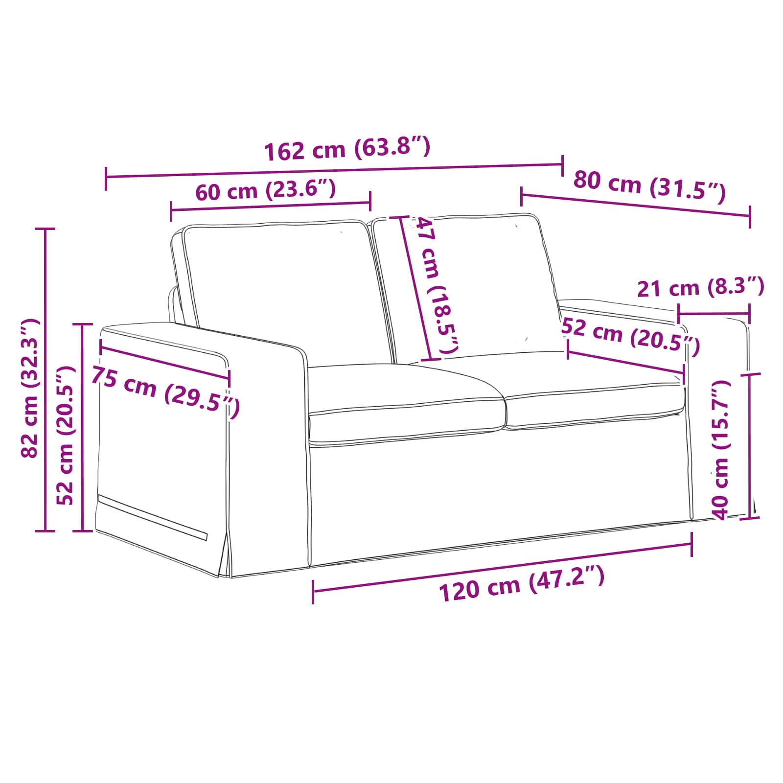 vidaXL Bank 2 pcs Lichtgrijs Metaal