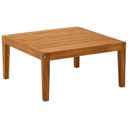 vidaXL Tafel Massief Acaciahout Naturel 60 x 60 x 30 cm