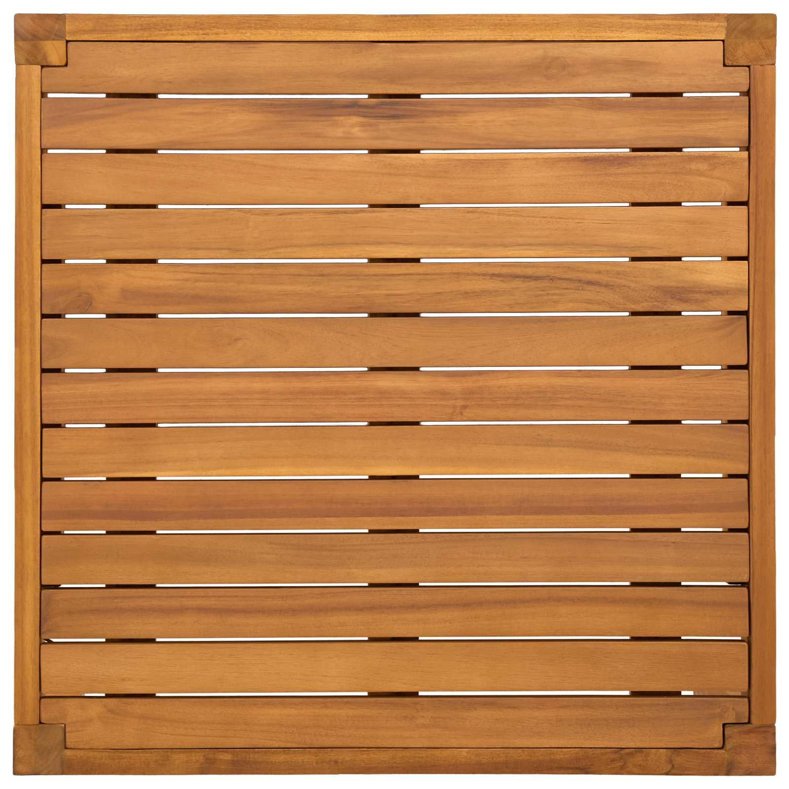 vidaXL Tafel Massief Acaciahout Naturel 60 x 60 x 30 cm
