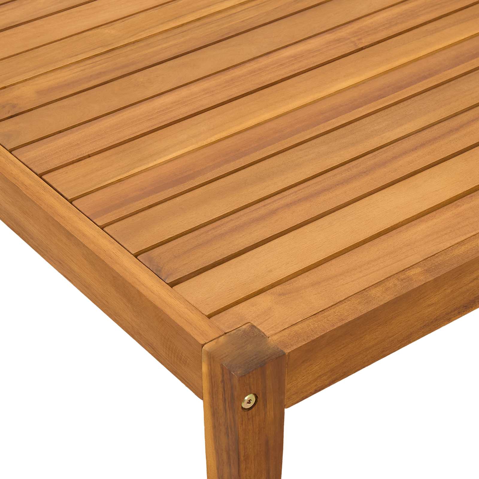 vidaXL Tafel Massief Acaciahout Naturel 60 x 60 x 30 cm