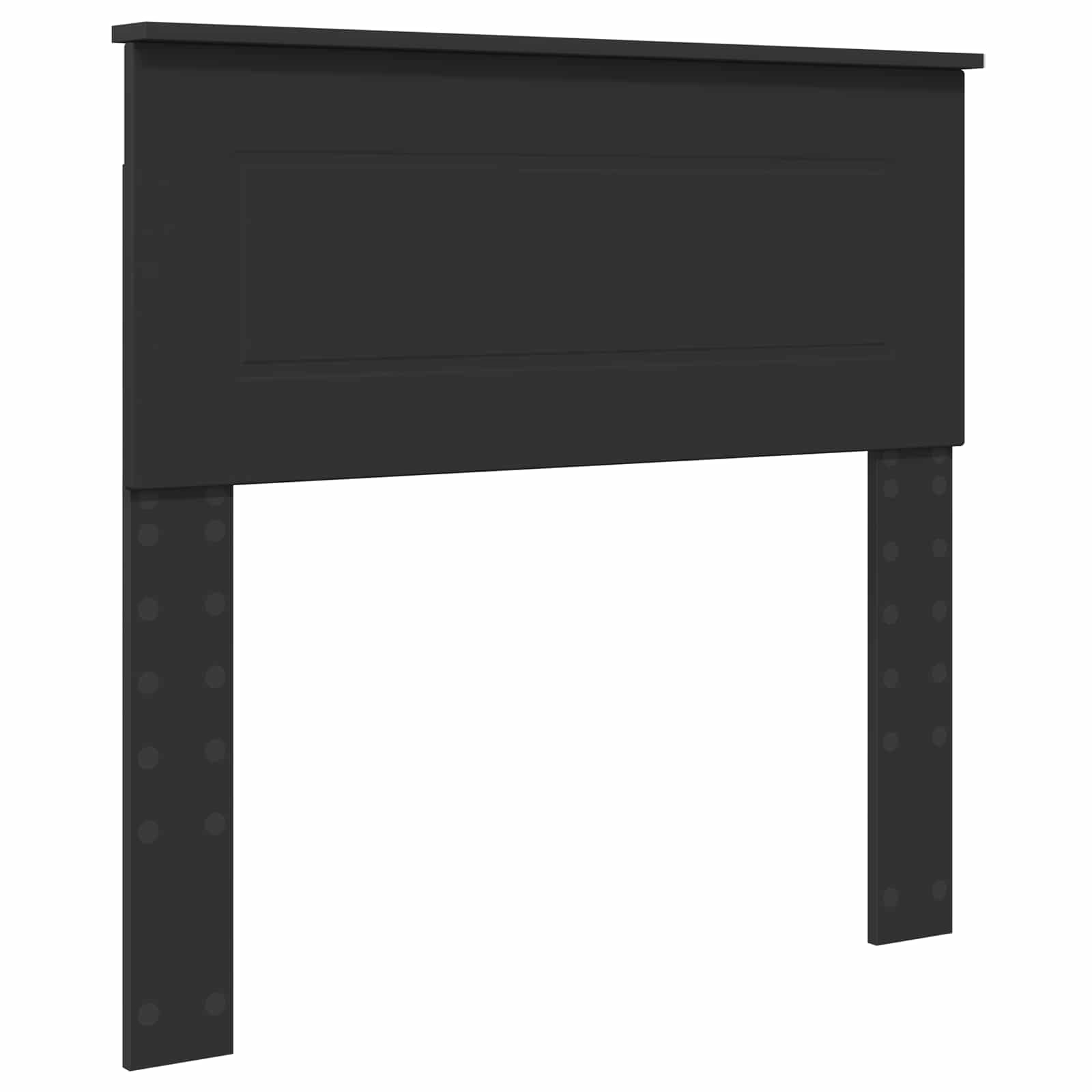 vidaXL Slaapbank met lade Wit en zwart 100 x 200 cm Bewerkt hout