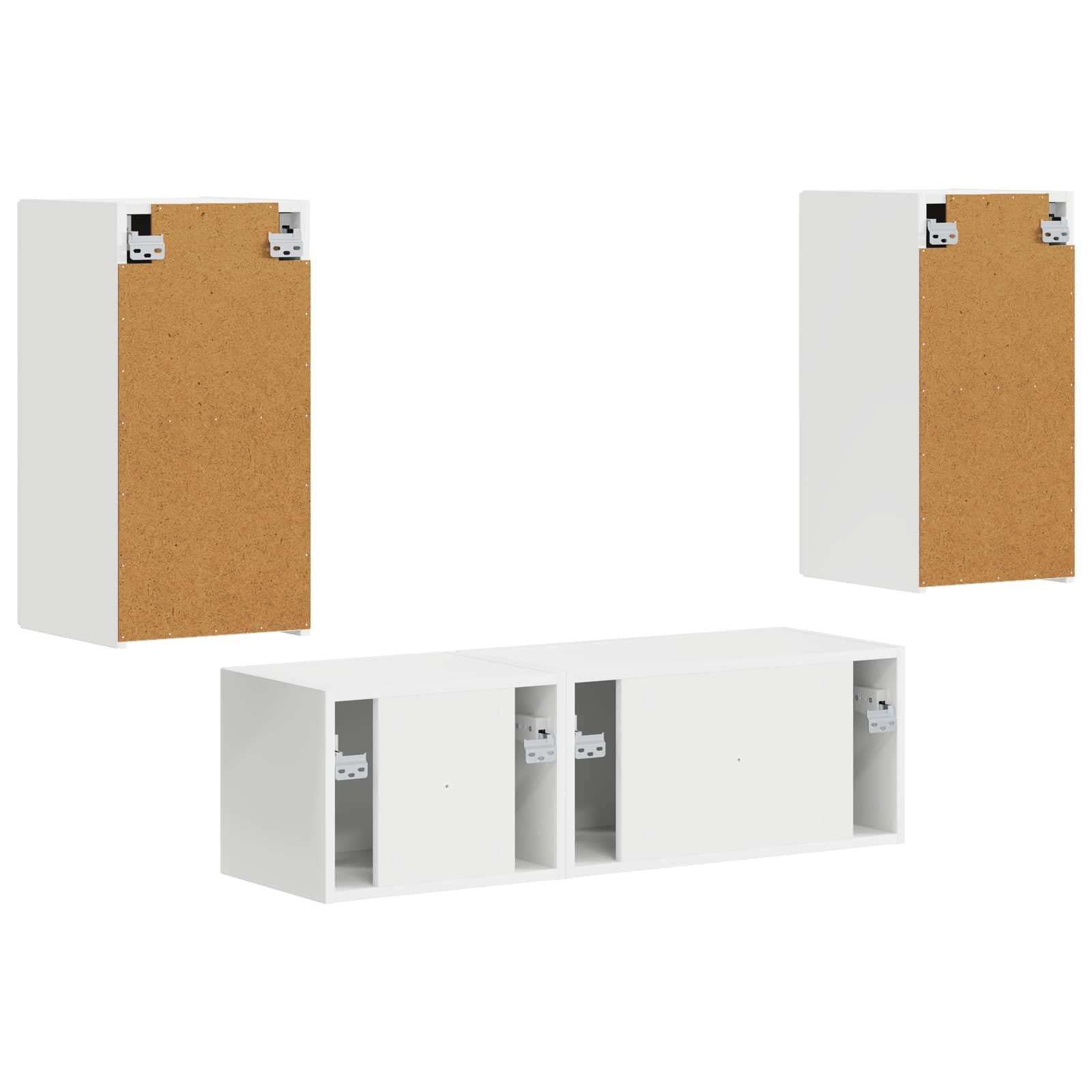 vidaXL Wit 60 x 31 x 29,5 cm