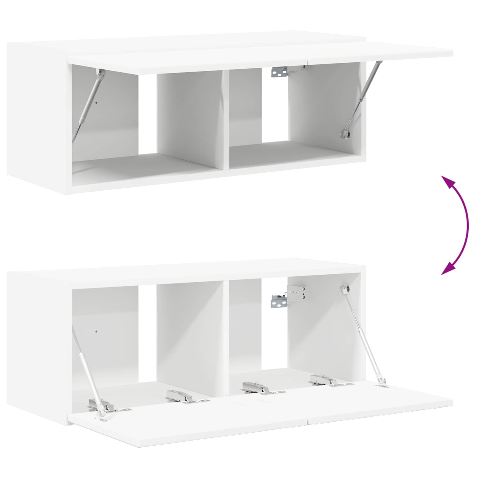 vidaXL 4 pcs Wit