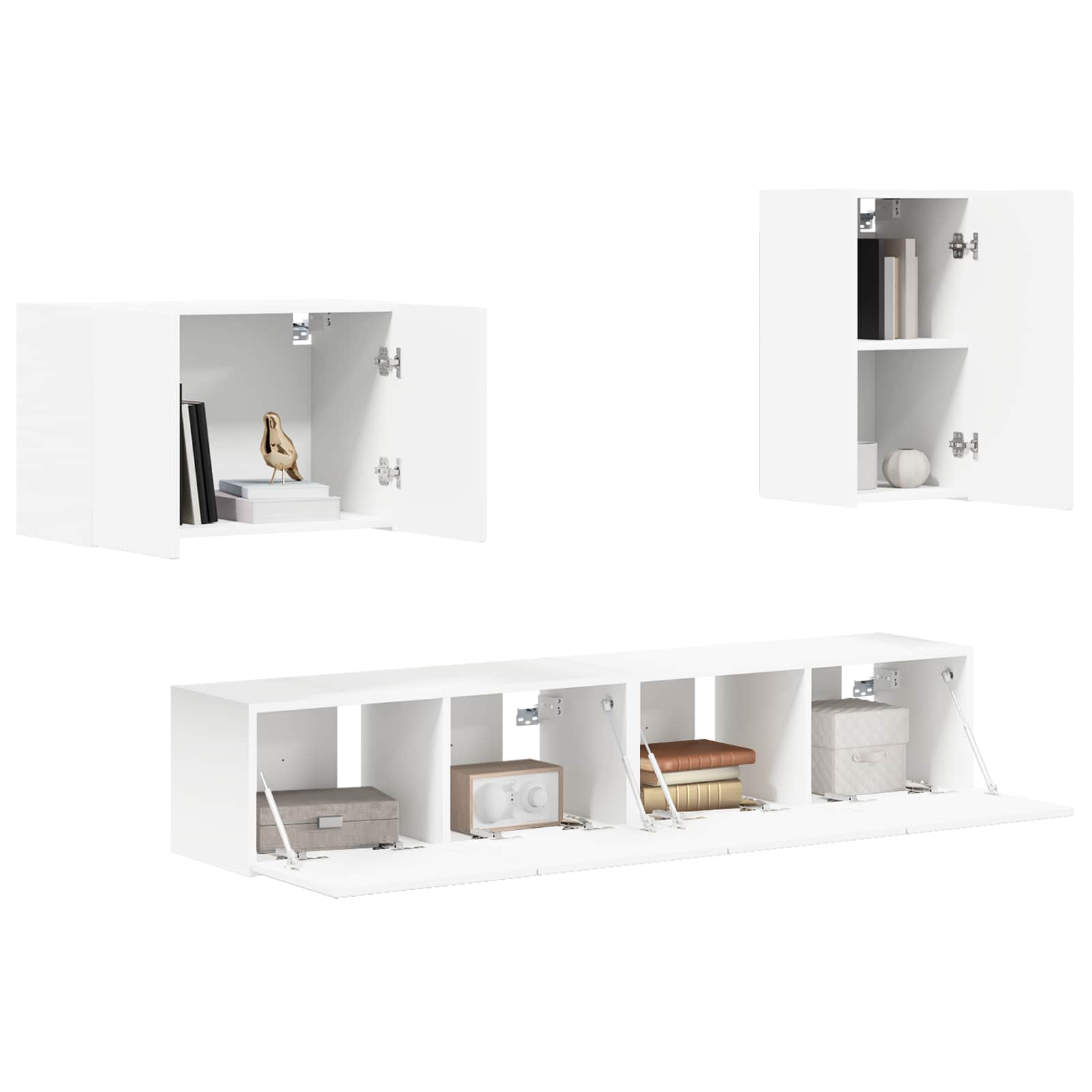 vidaXL 4 pcs Wit
