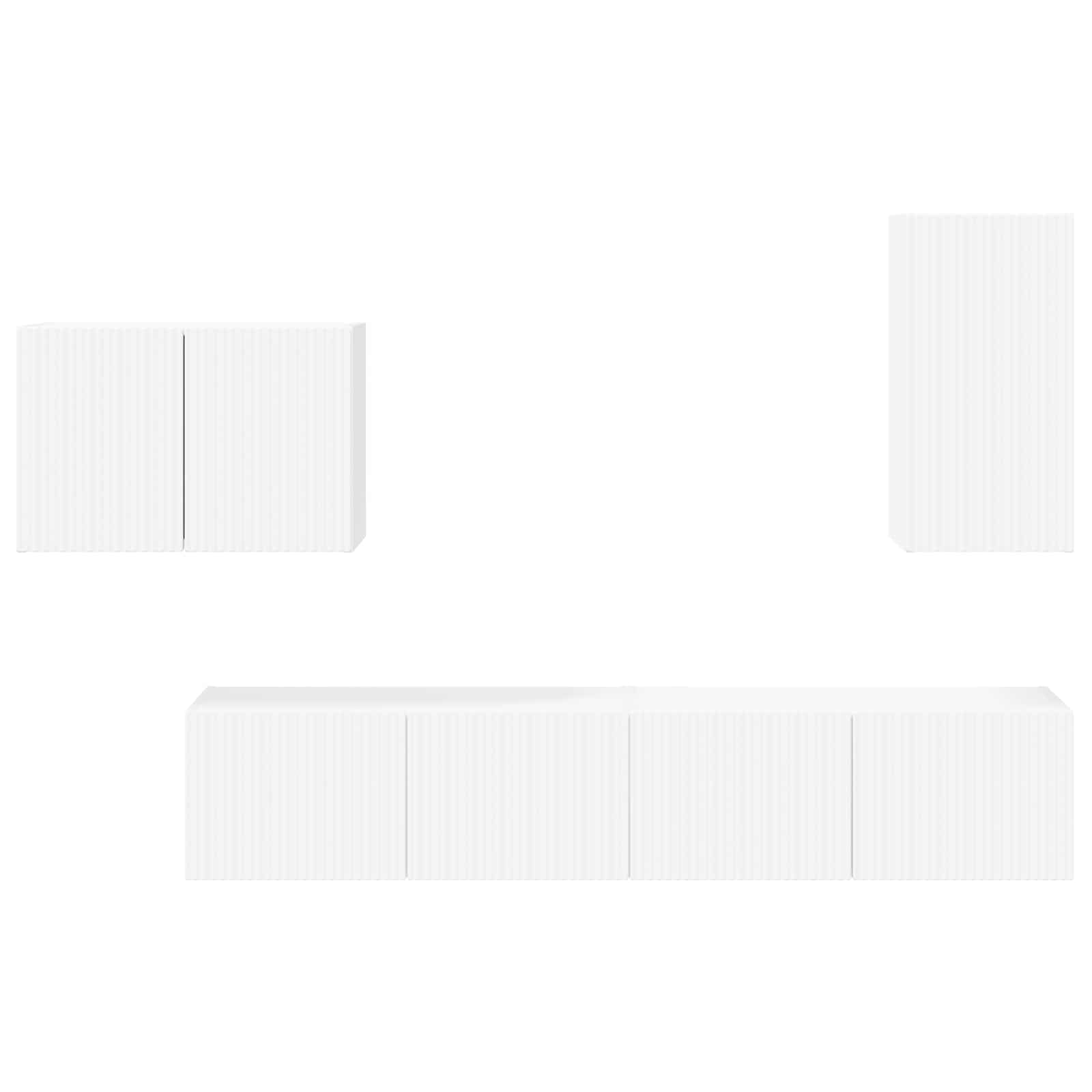 vidaXL 4 pcs Wit