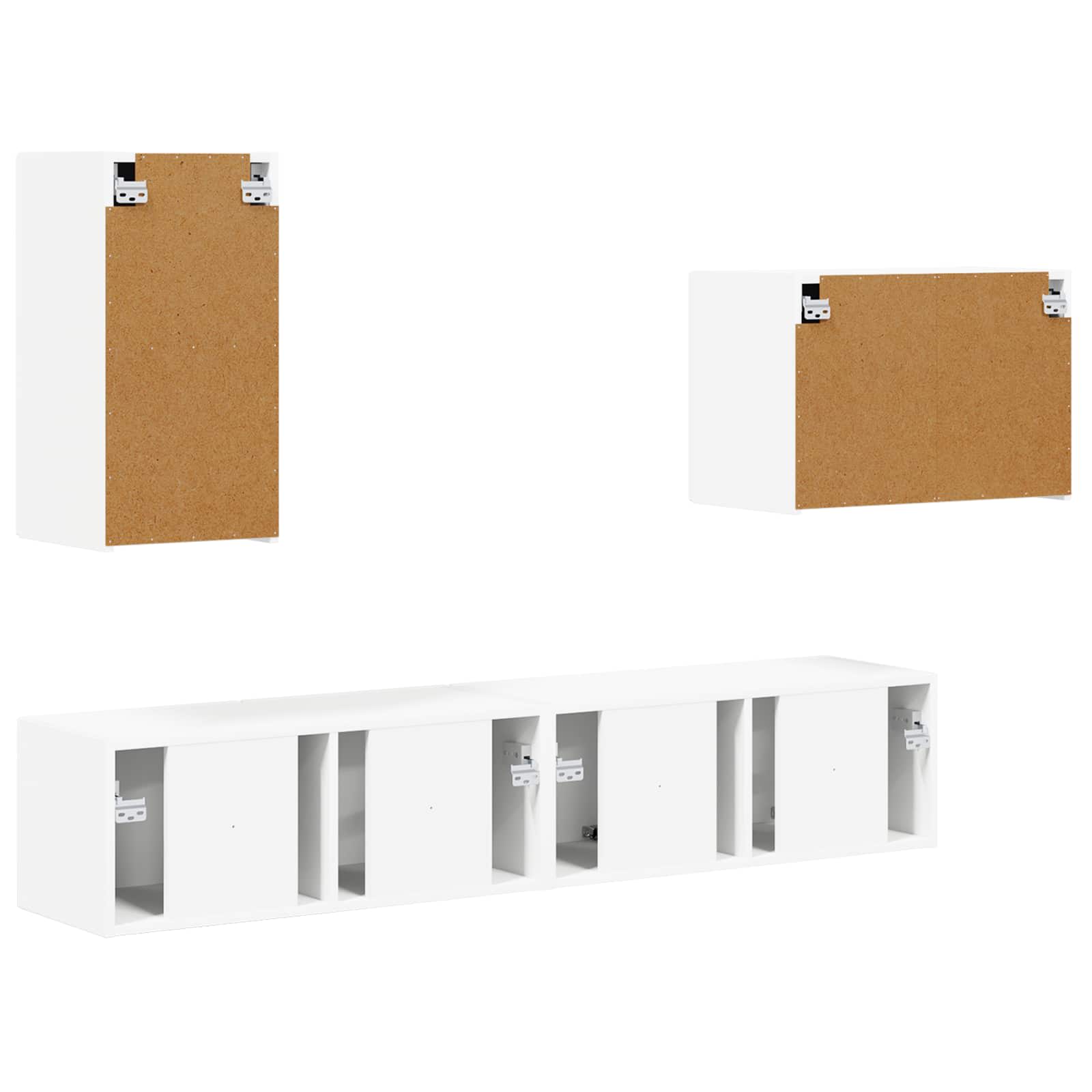 vidaXL 4 pcs Wit