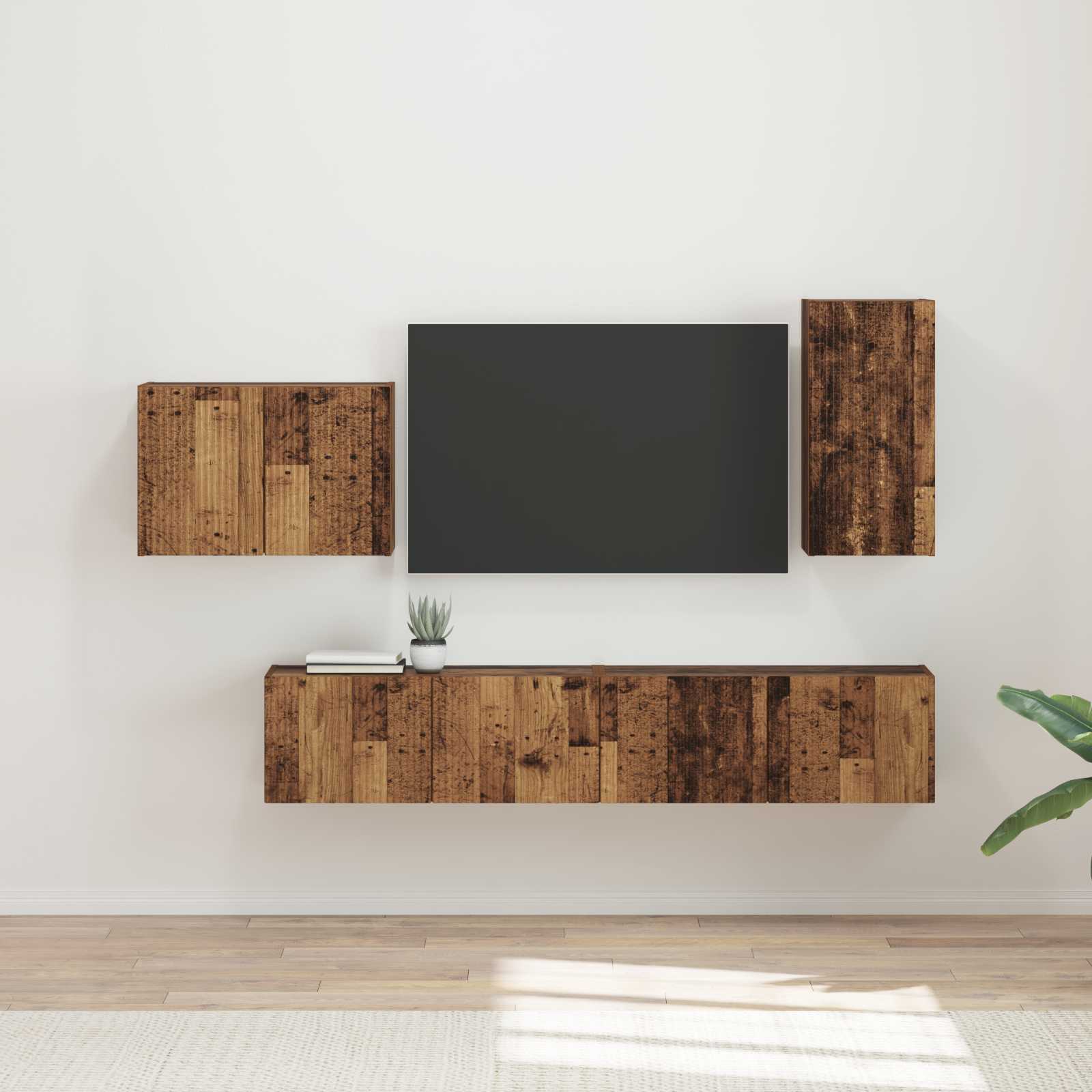 vidaXL 4 pcs Wit