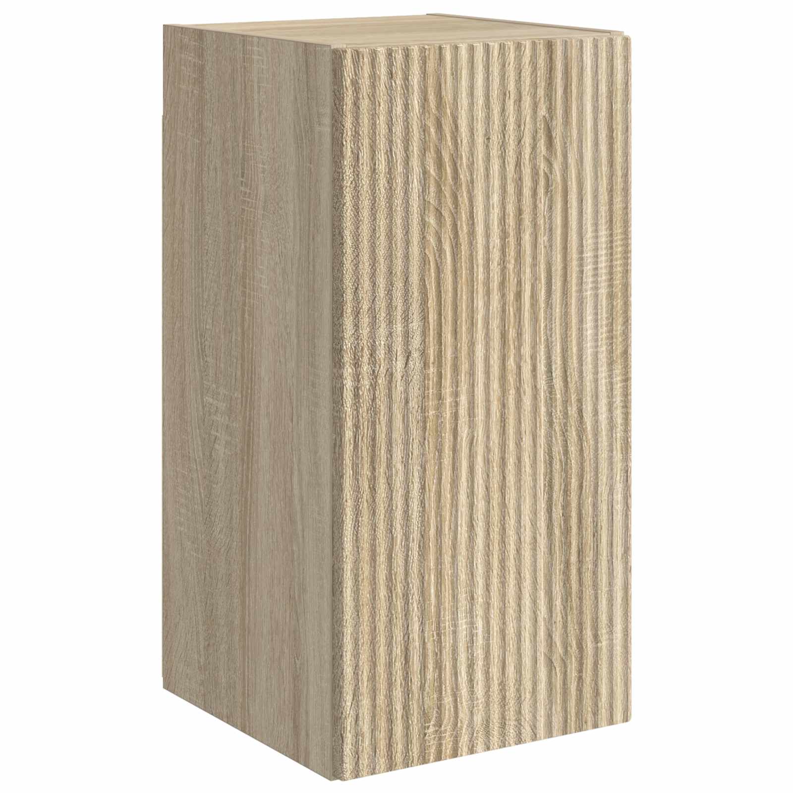 vidaXL Tv-meubelset Wandgemonteerd 6 pcs Wit Bewerkt hout