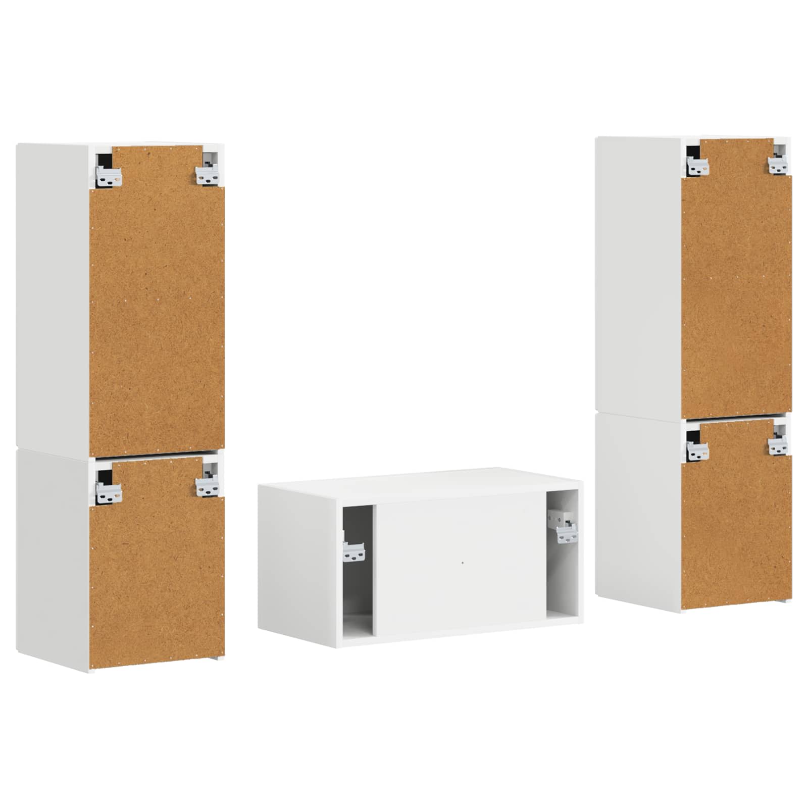 vidaXL 3 pcs Wit