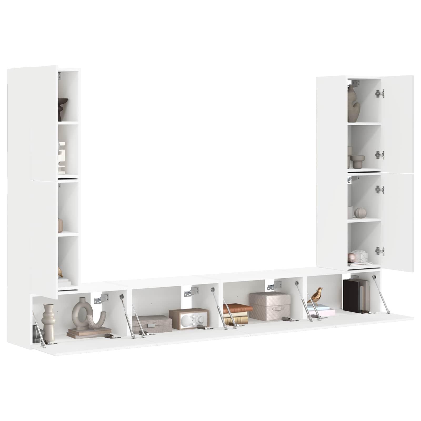 vidaXL 4 pcs Wit