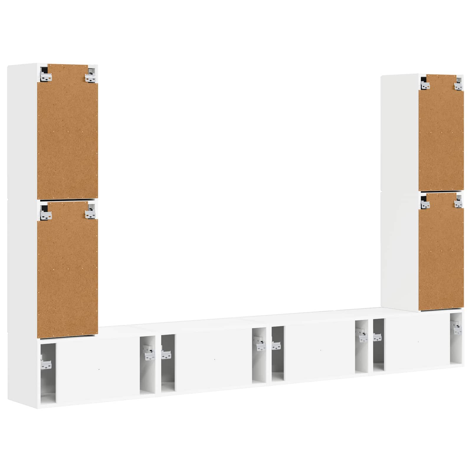vidaXL 4 pcs Wit