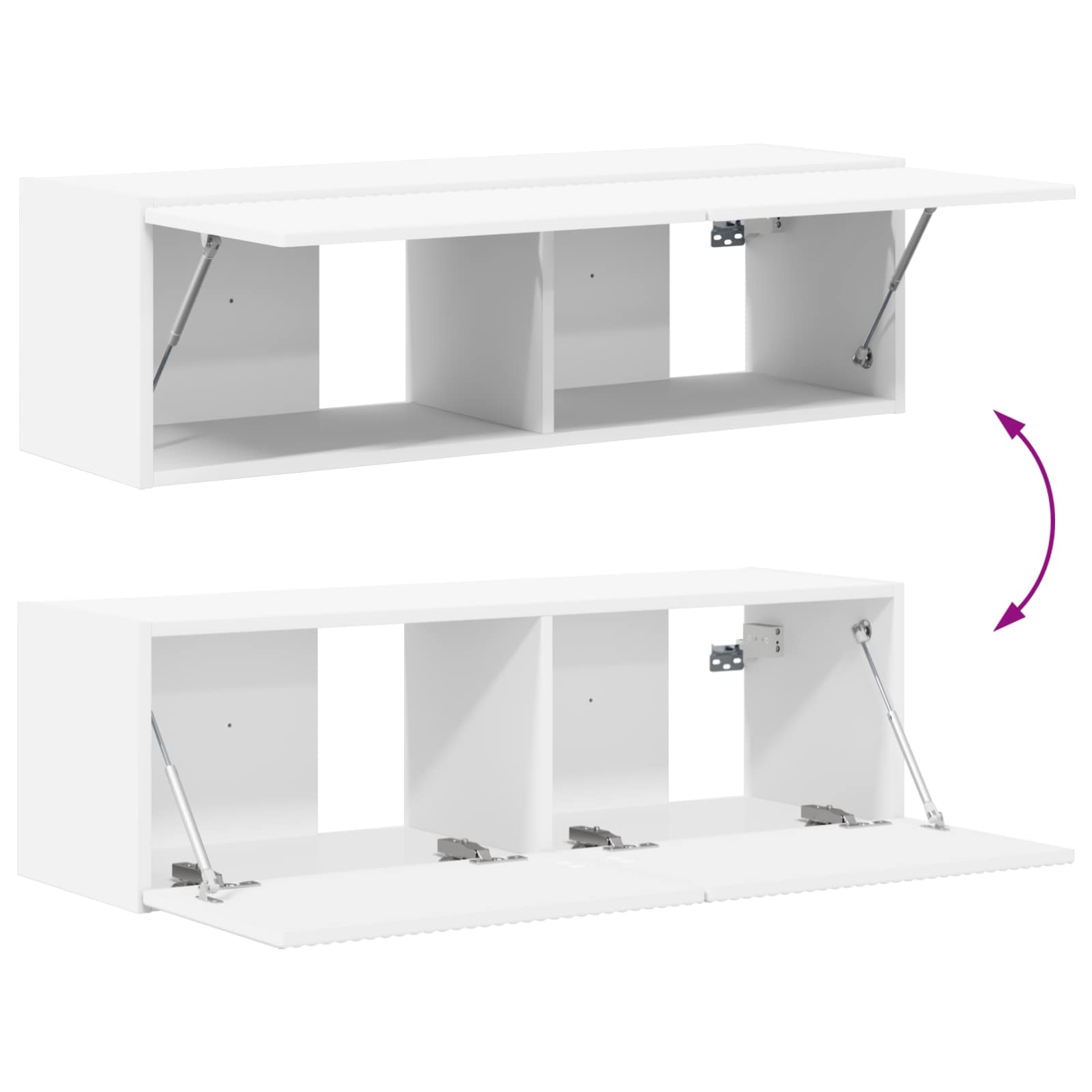 vidaXL 4 pcs Wit