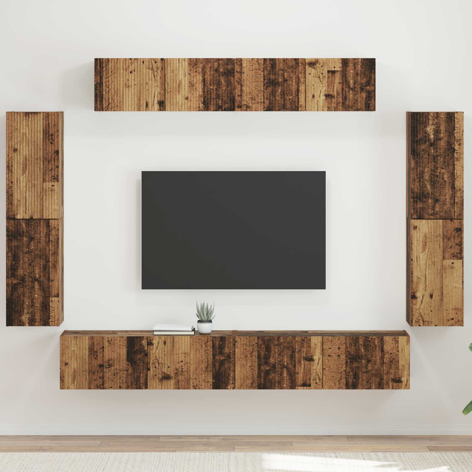 vidaXL 4 pcs Wit