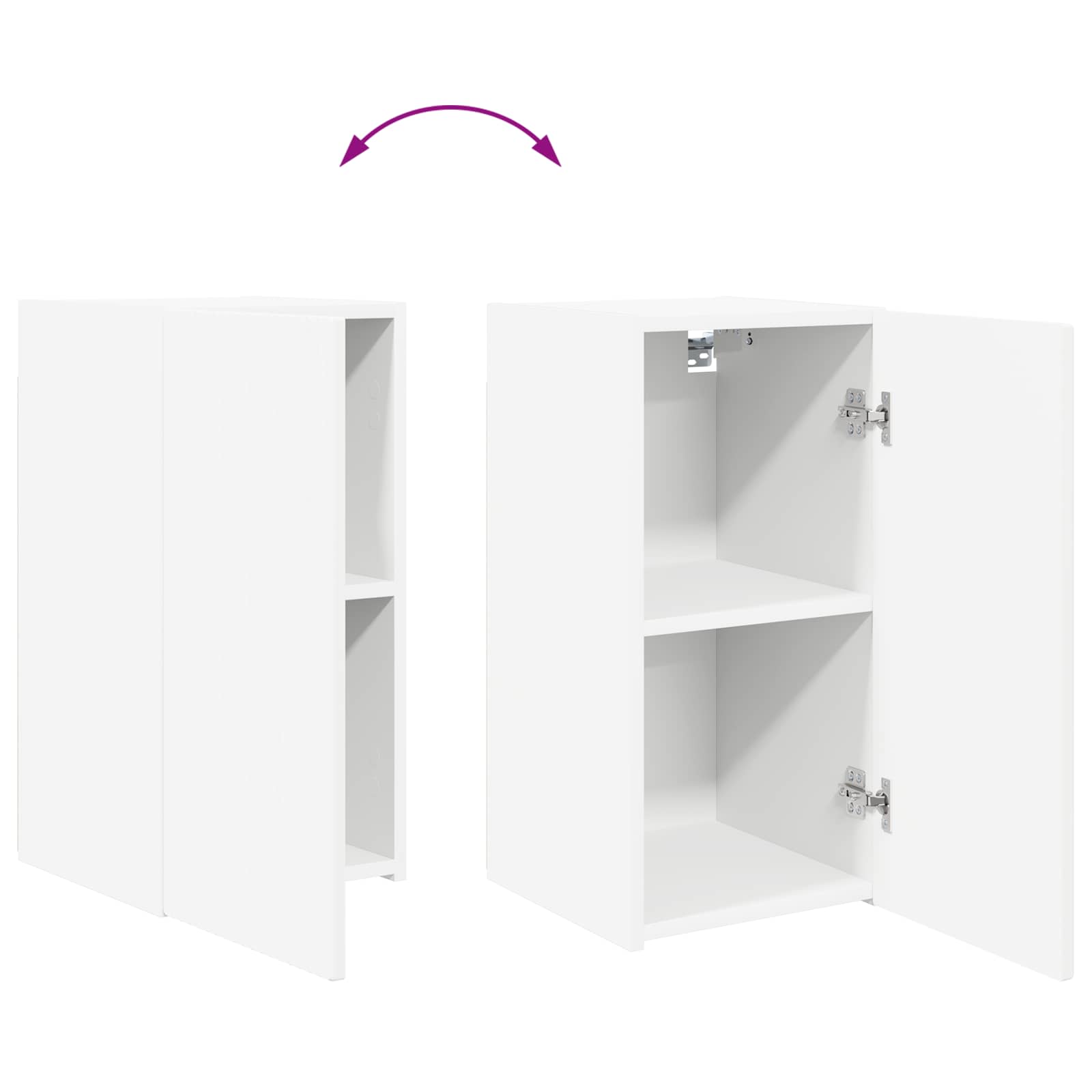 vidaXL 2 pcs Wit