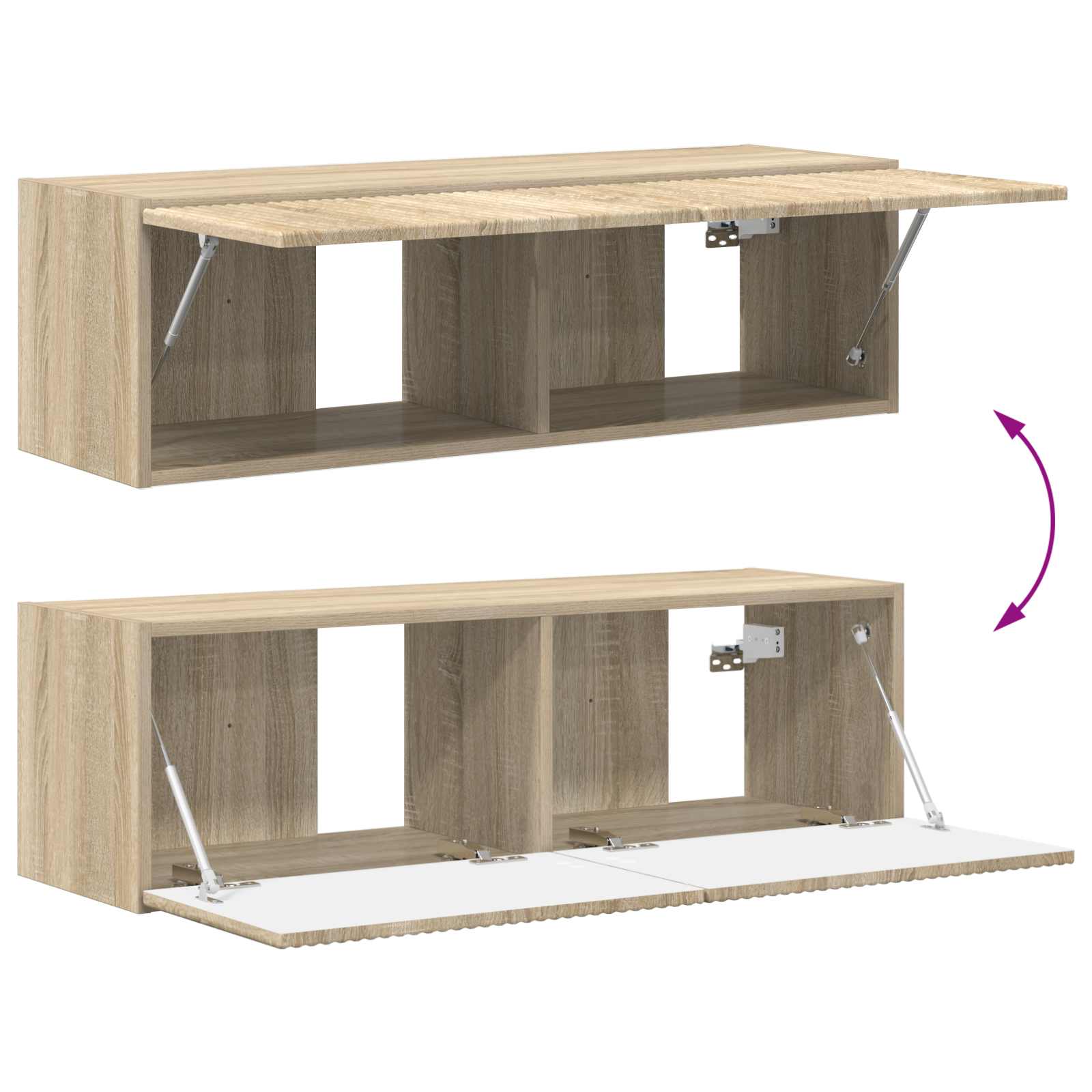 vidaXL 3 pcs Wit
