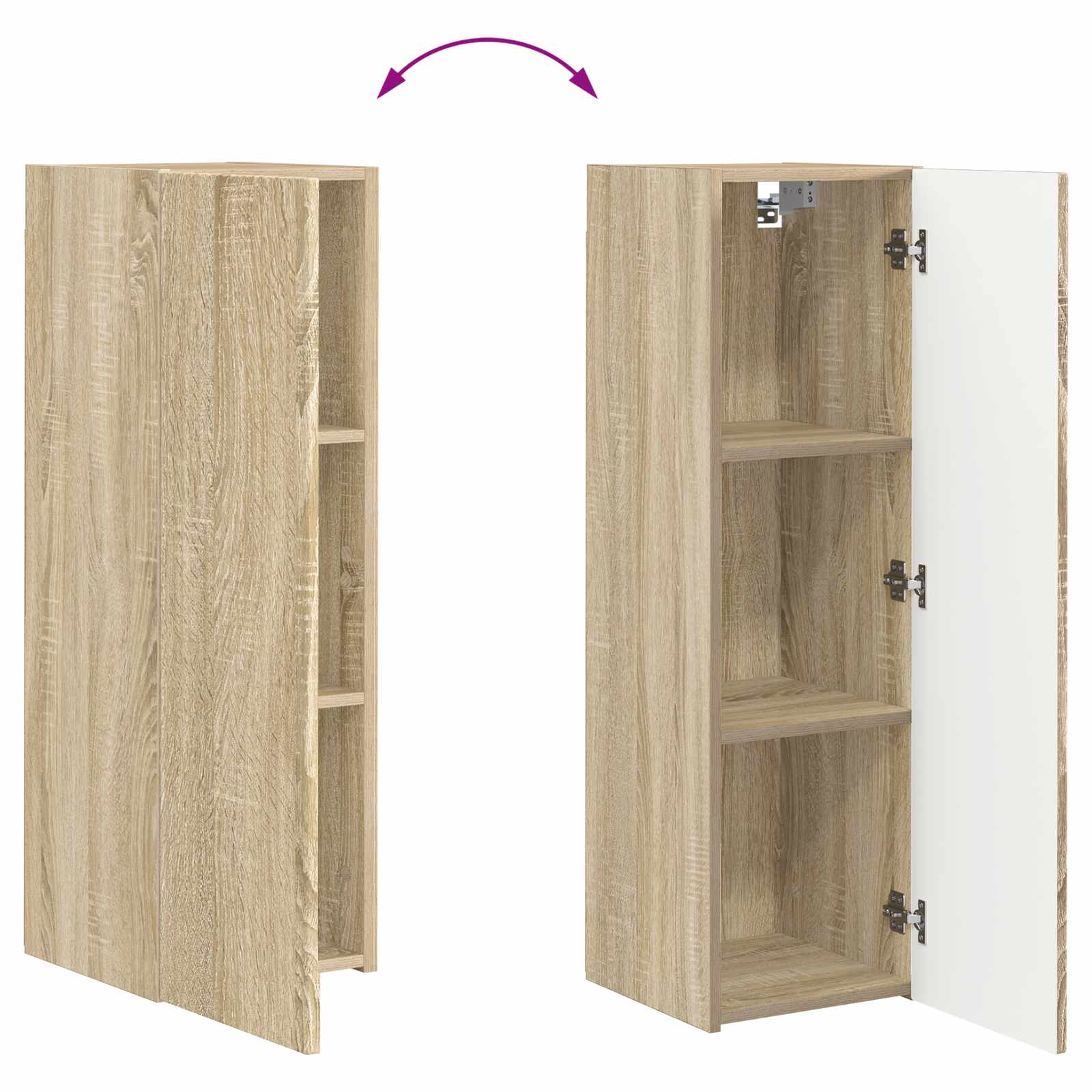 vidaXL 3 pcs Wit