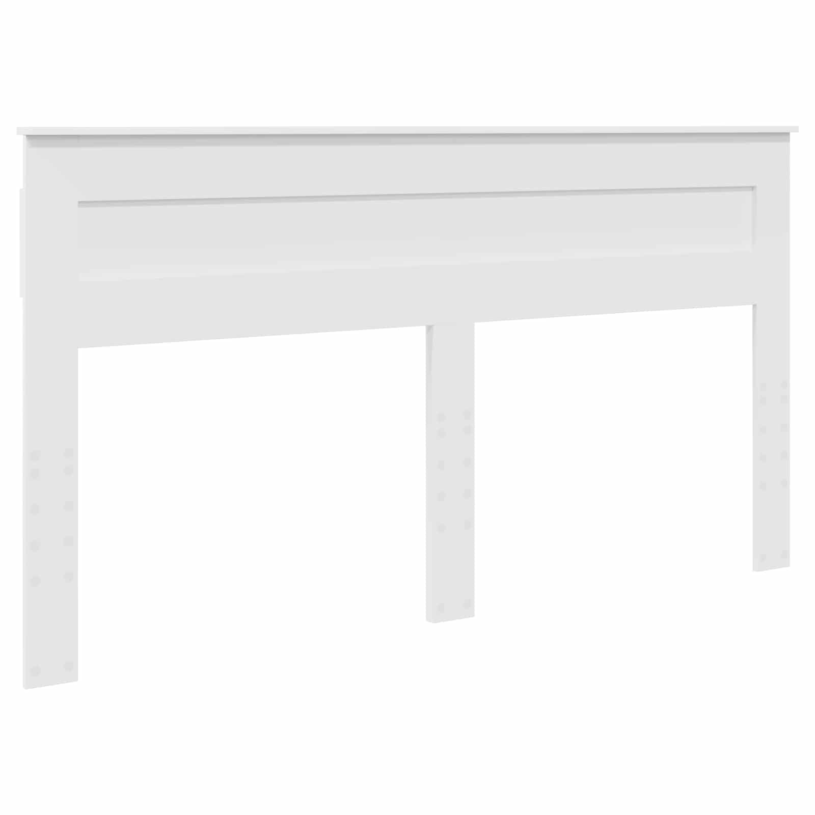 vidaXL Bedframe met lade met hoofdeinde Wit 200 x 200 cm Bewerkt hout