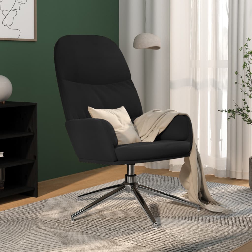 vidaXL Relaxing chair faux suede taupe