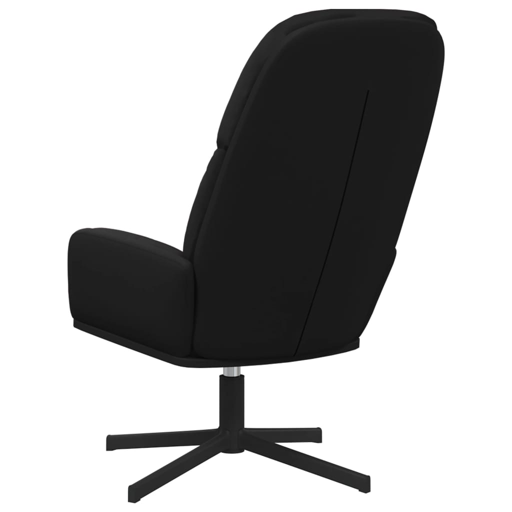 vidaXL Relaxstoel kunstleer zwart