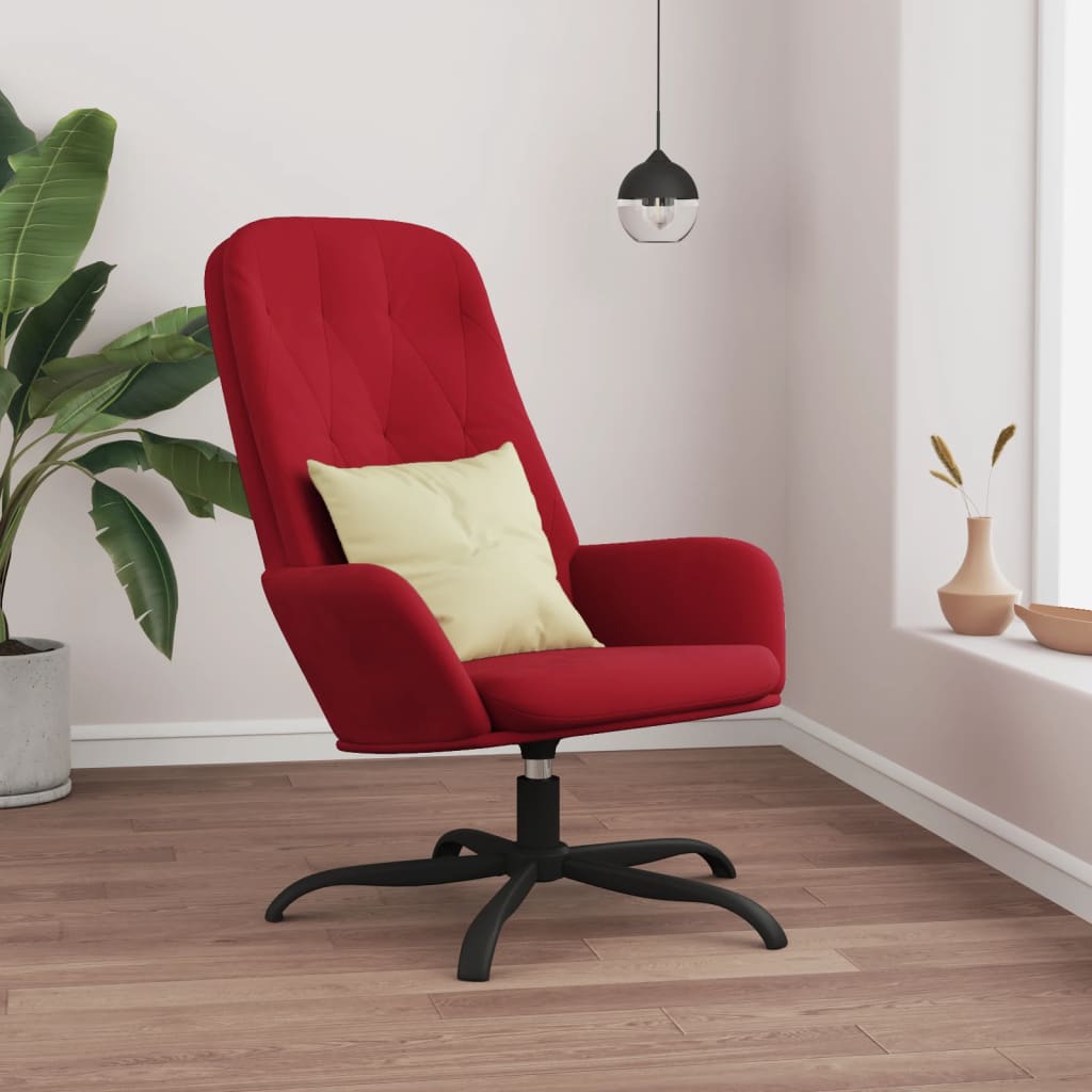 vidaXL Relaxstoel fluweel lichtgrijs