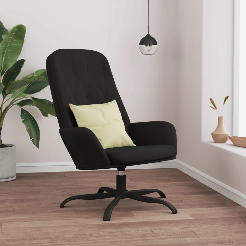vidaXL Relaxstoel fluweel lichtgrijs