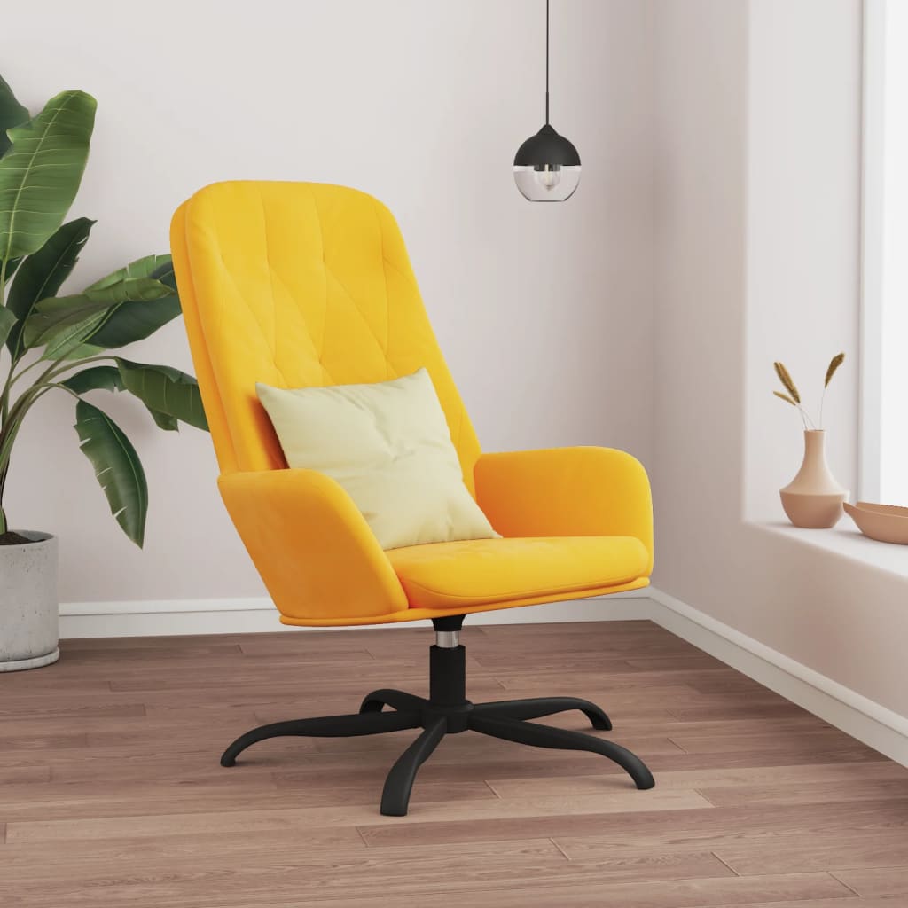 vidaXL Relaxstoel fluweel lichtgrijs