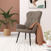 vidaXL Relaxing Chair Velvet Light Grey