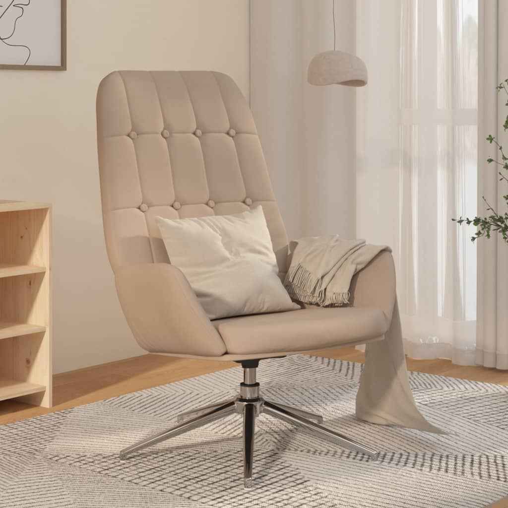 vidaXL Relaxstoel kunstsuède bruin
