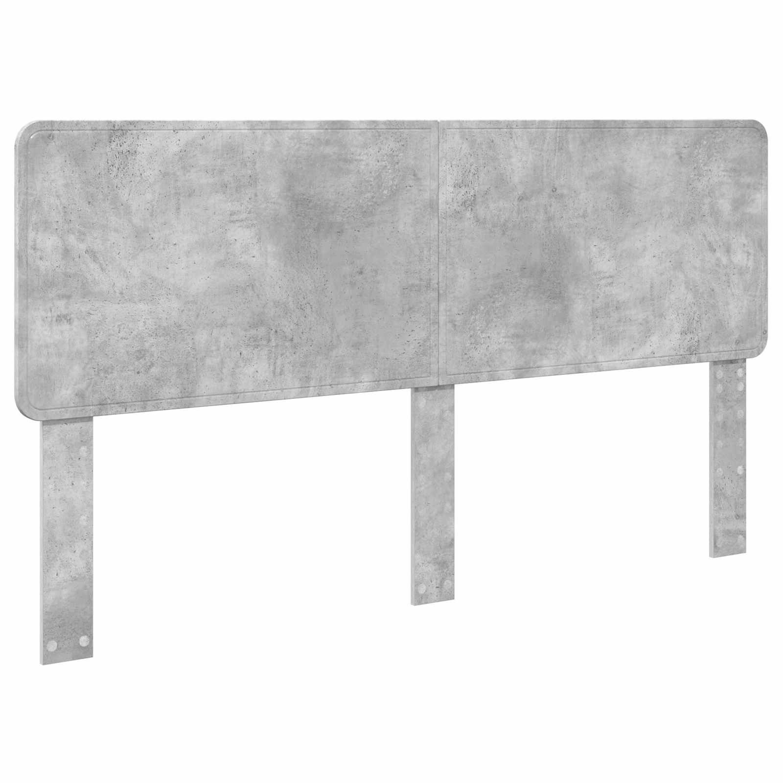 vidaXL Bedframe met hoofdeinde Zwart 200 x 200 cm Bewerkt hout