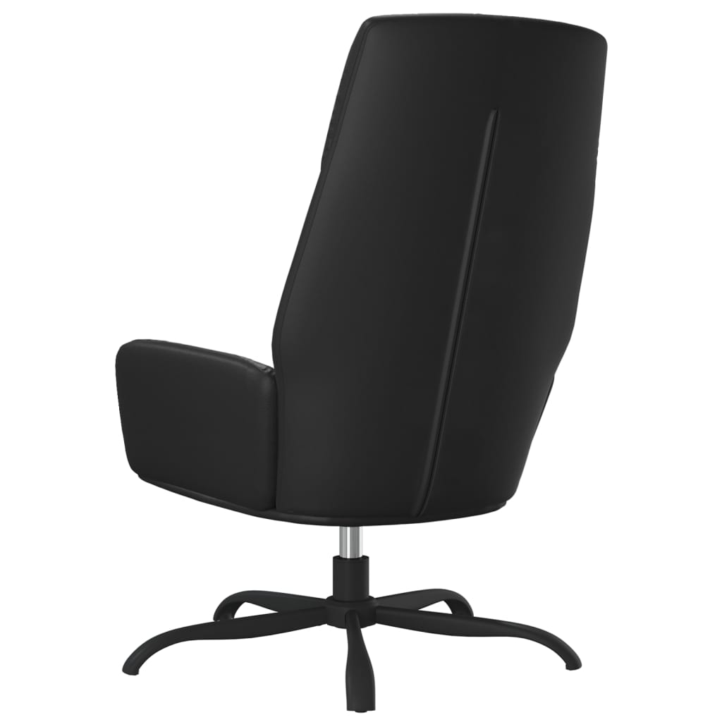 vidaXL Relaxstoel kunstleer zwart