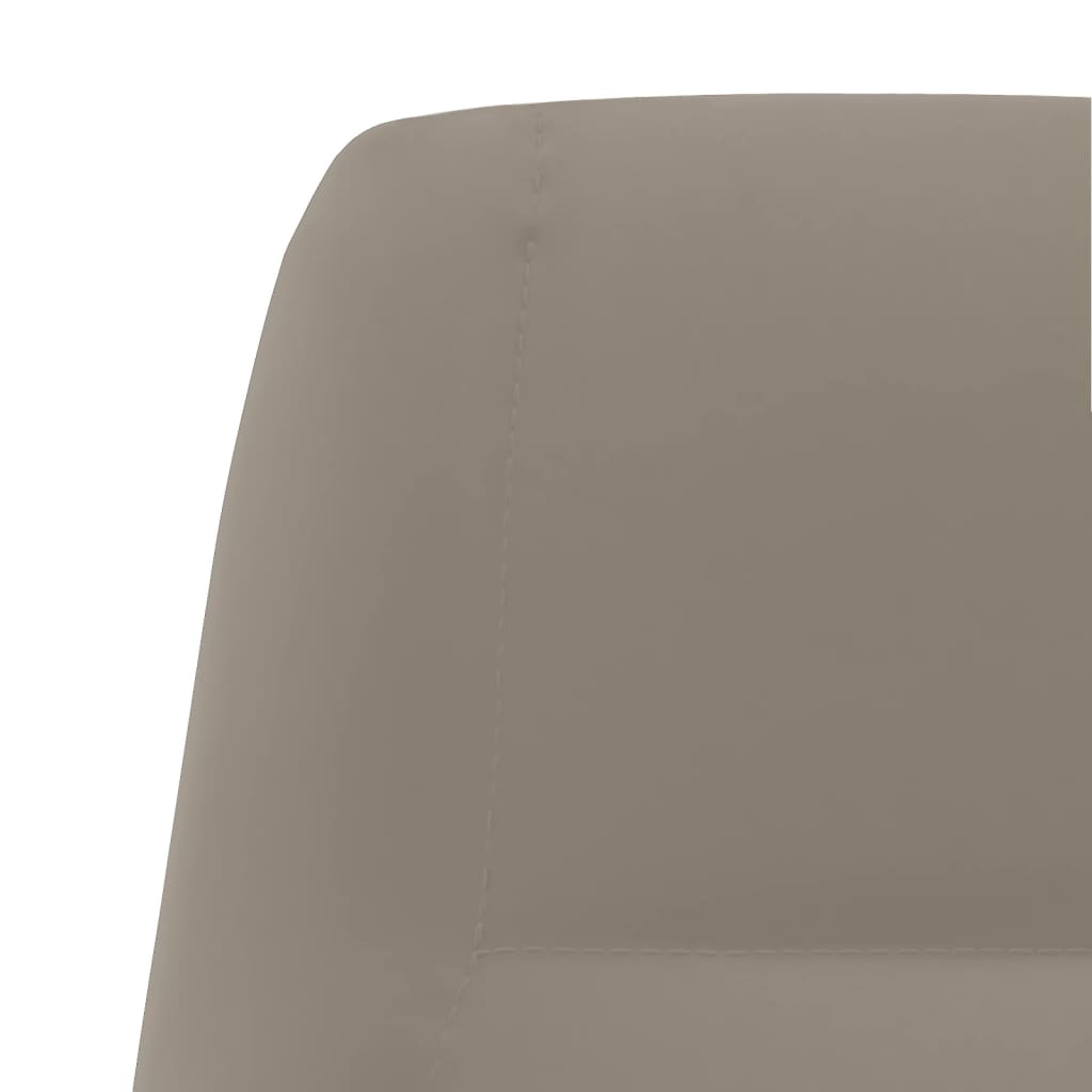 vidaXL Relaxstoel fluweel lichtgrijs