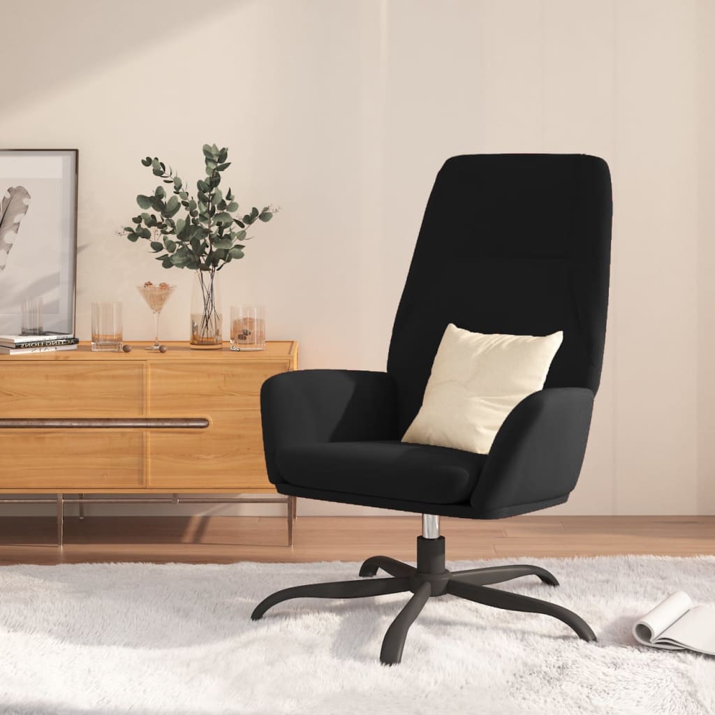 vidaXL Relaxstoel fluweel lichtgrijs