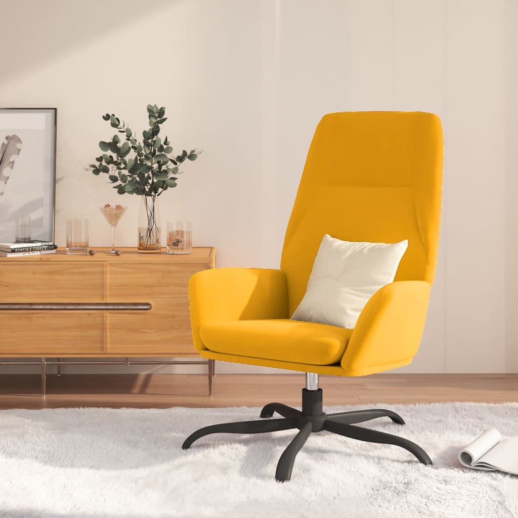 vidaXL Relaxstoel fluweel lichtgrijs