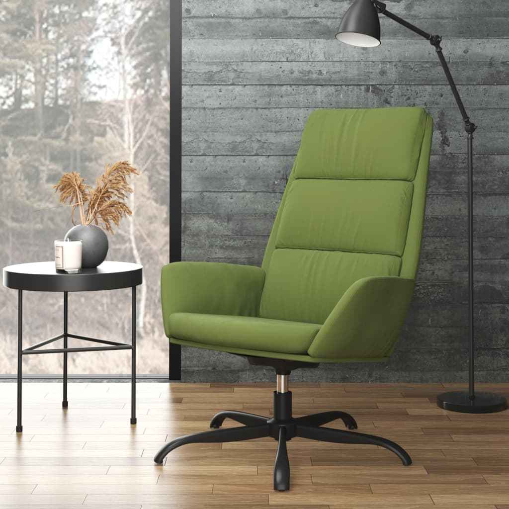 vidaXL Relaxstoel fluweel donkergrijs