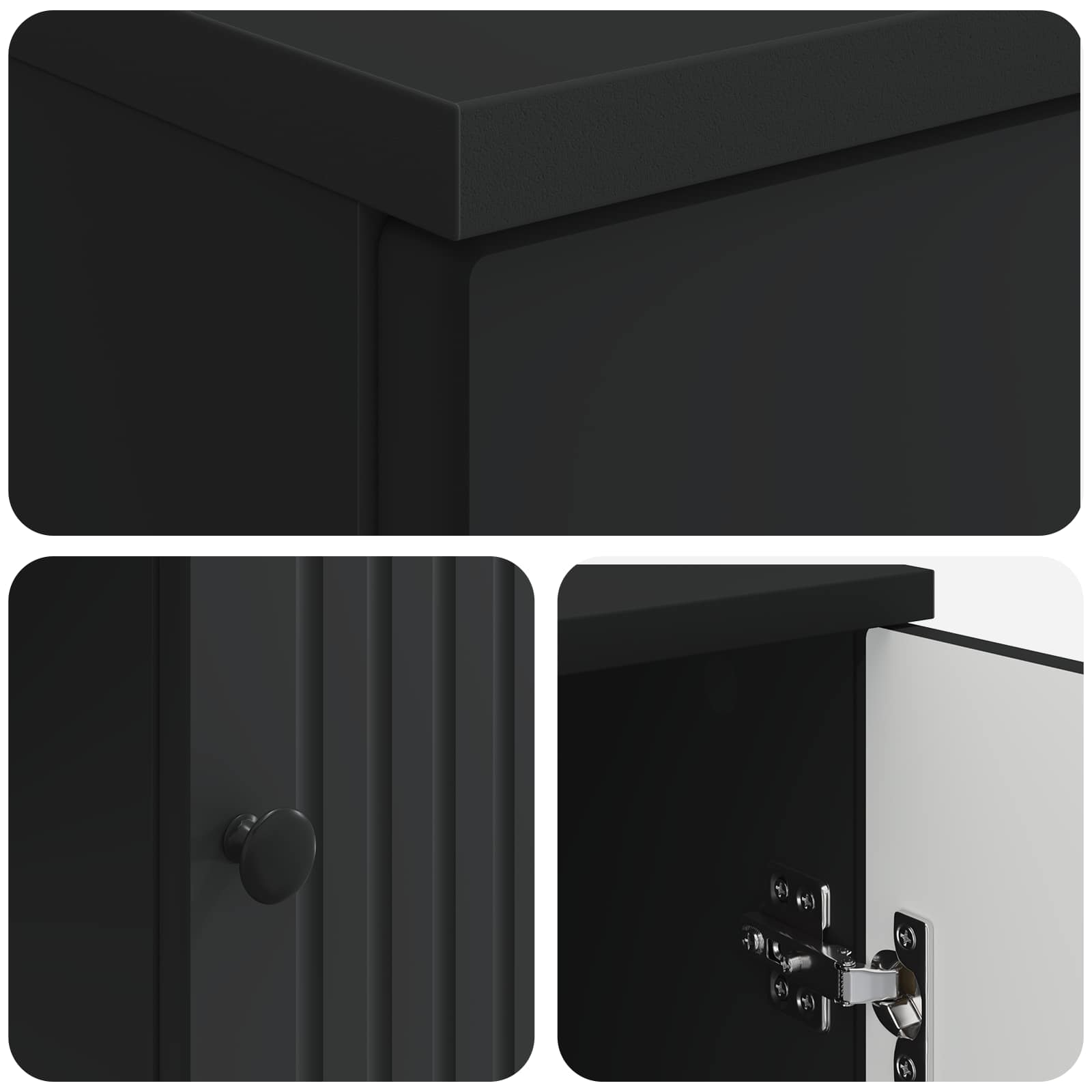 vidaXL Bureau met plank Zwart 142,5 x 50 x 75 cm Bewerkt hout