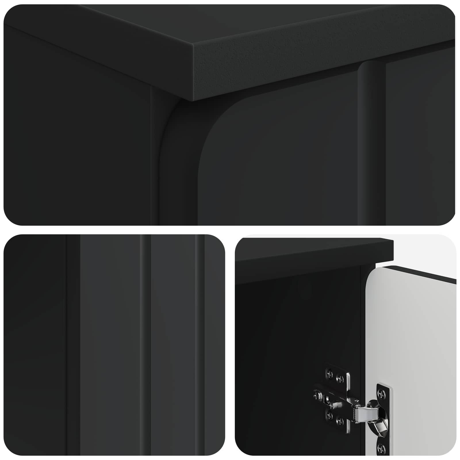 vidaXL Bureau met plank Zwart 142,5 x 50 x 75 cm Bewerkt hout
