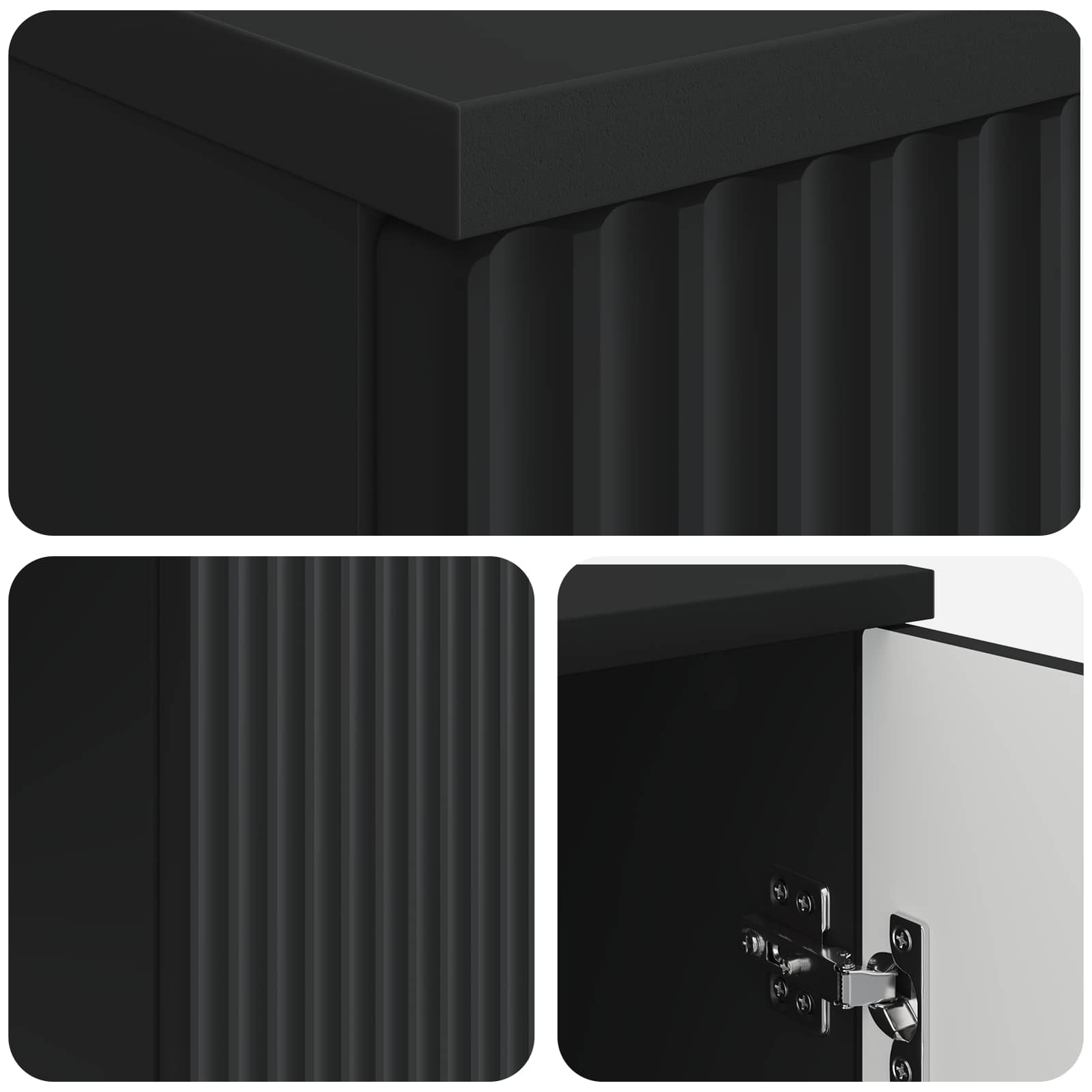 vidaXL Bureau met plank Zwart 142,5 x 50 x 75 cm Bewerkt hout
