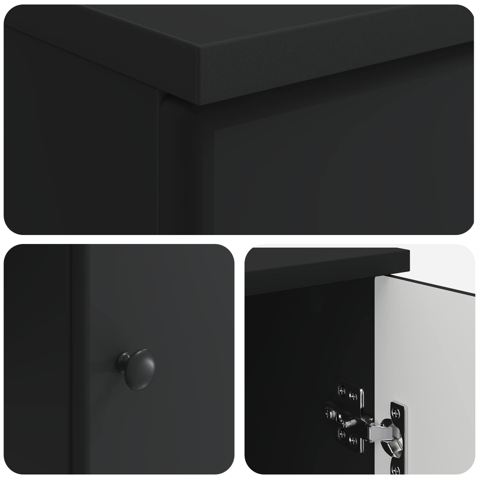 vidaXL Bureau met plank Zwart 142,5 x 50 x 75 cm Bewerkt hout
